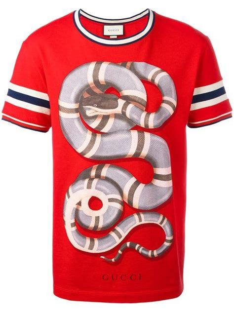 gucci polo serpente|Gucci jersey t shirt.